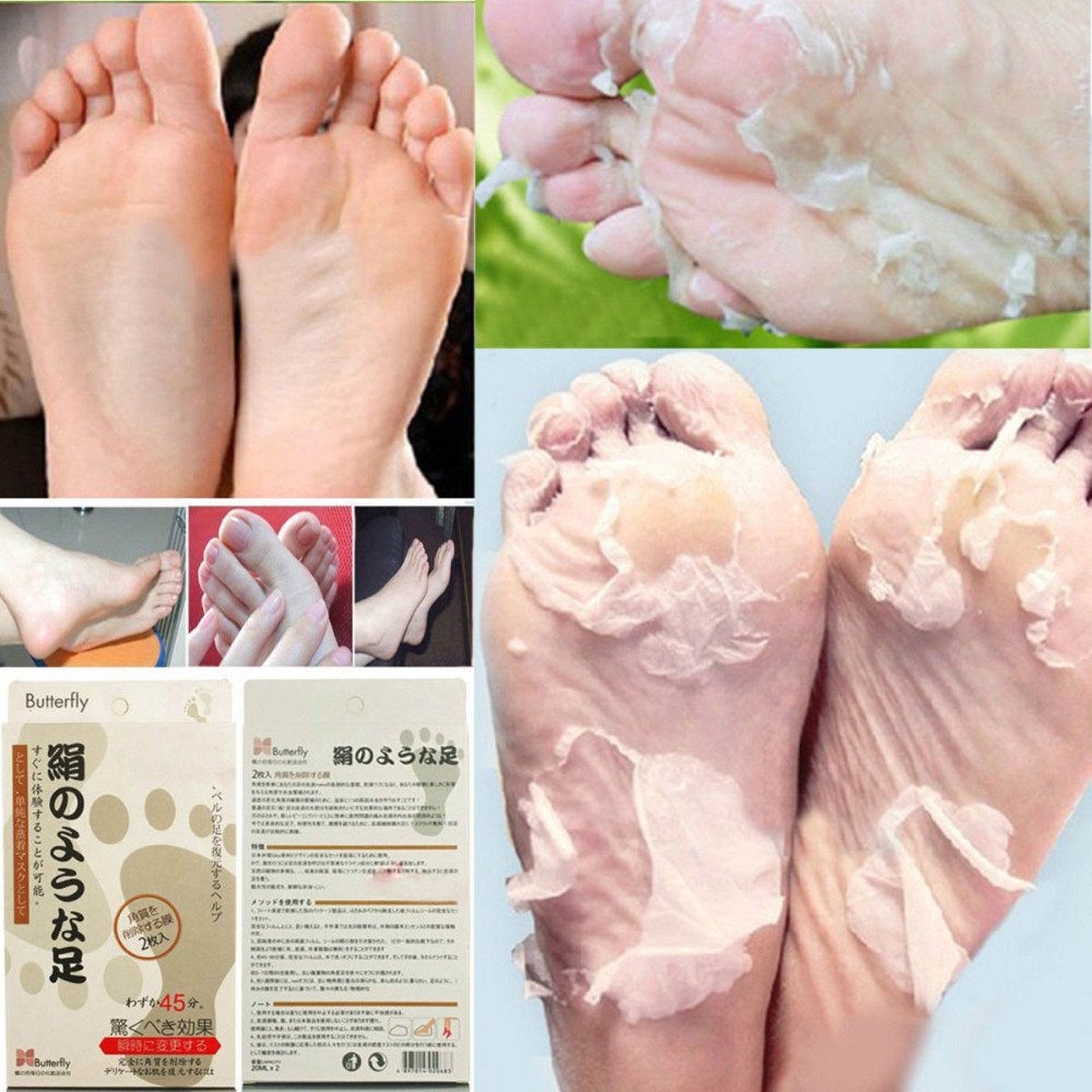 Exfoliating socks give more softness to the feet, check it out!